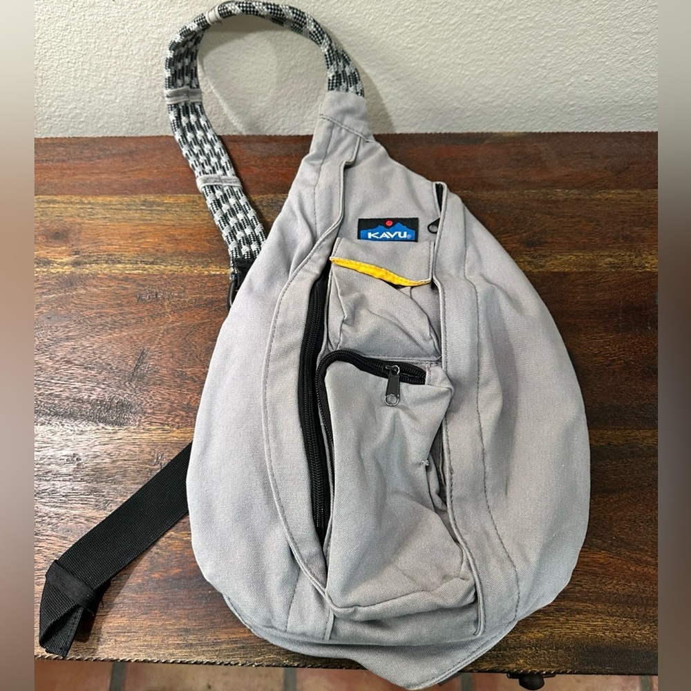 Kavu‎ Gray rope Sling Backpack